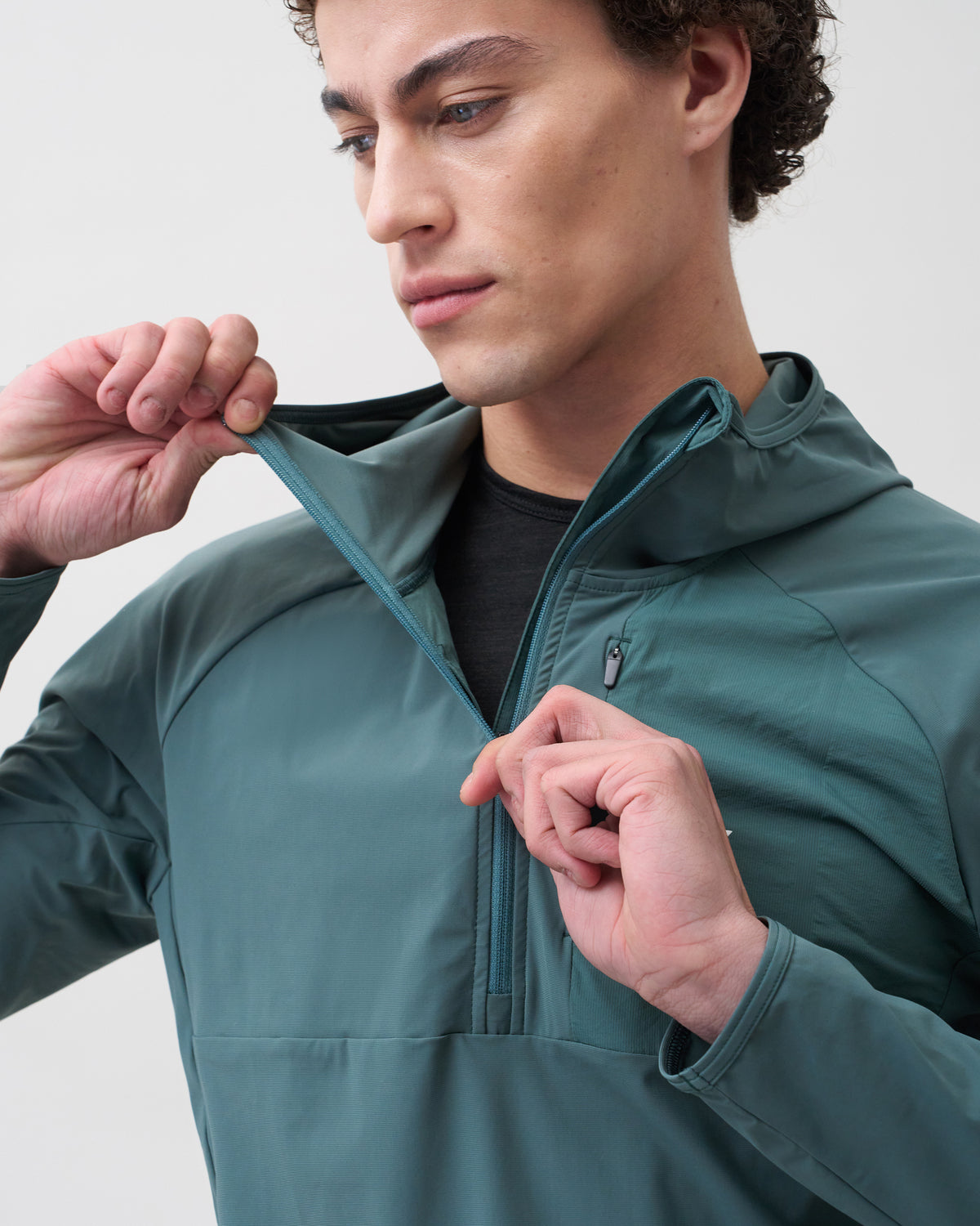 Phantom Running Thermal Quarter Zip Men
