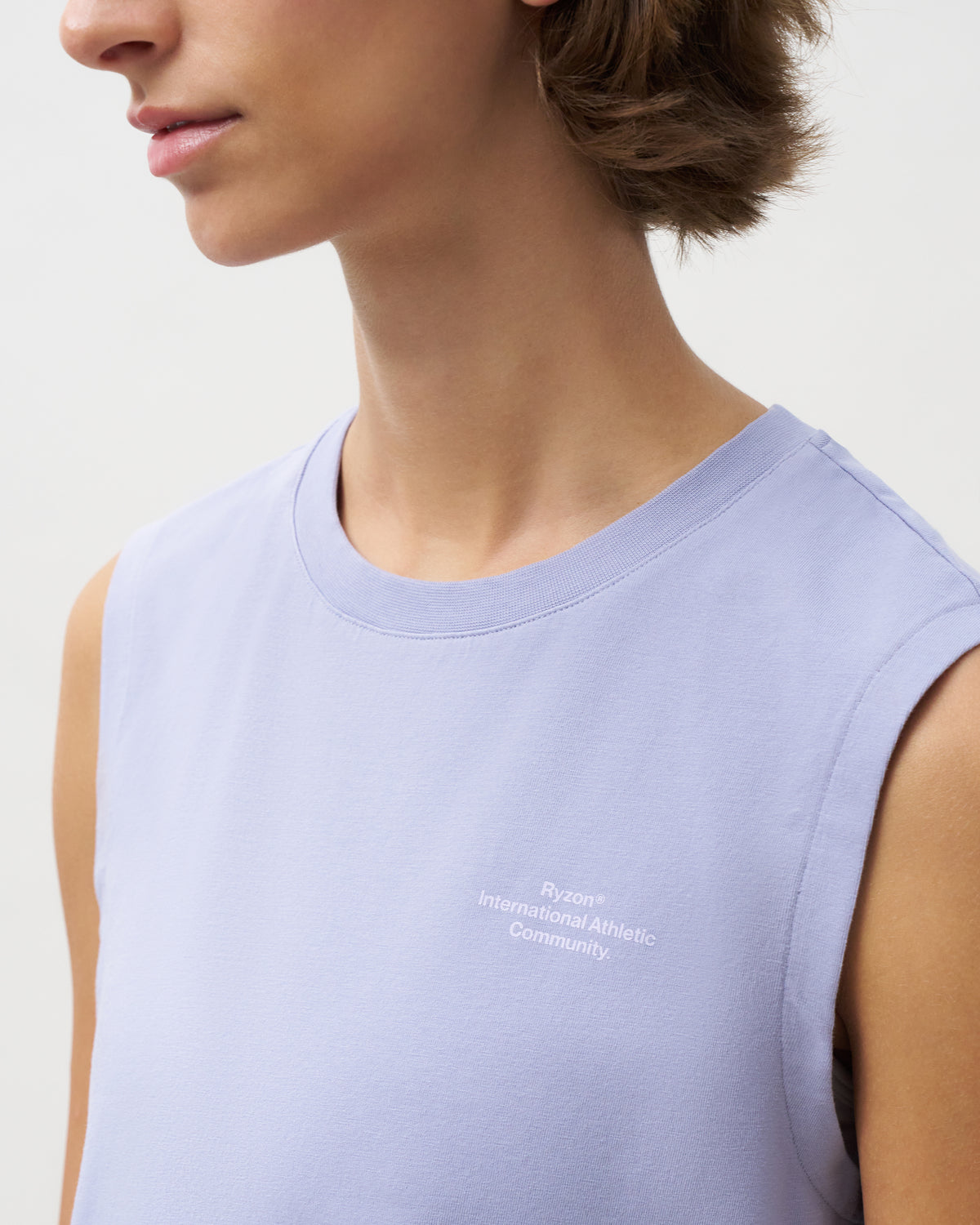 Rhythm Cropped Tank Top Women "Community"