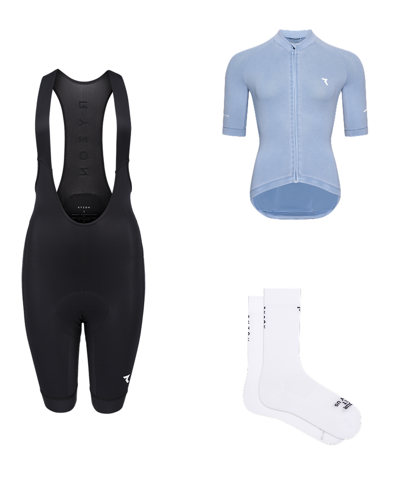 Signature Cycling Bundle Women "Mineral Dye"