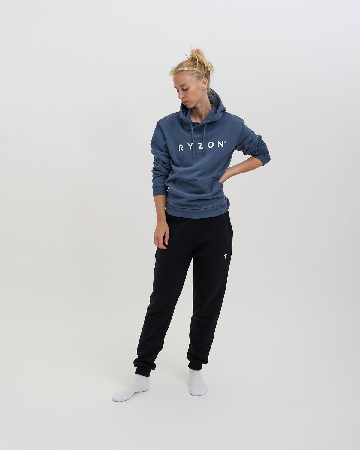 Rhythm Unisex Hooded Sweater "Typelogo"
