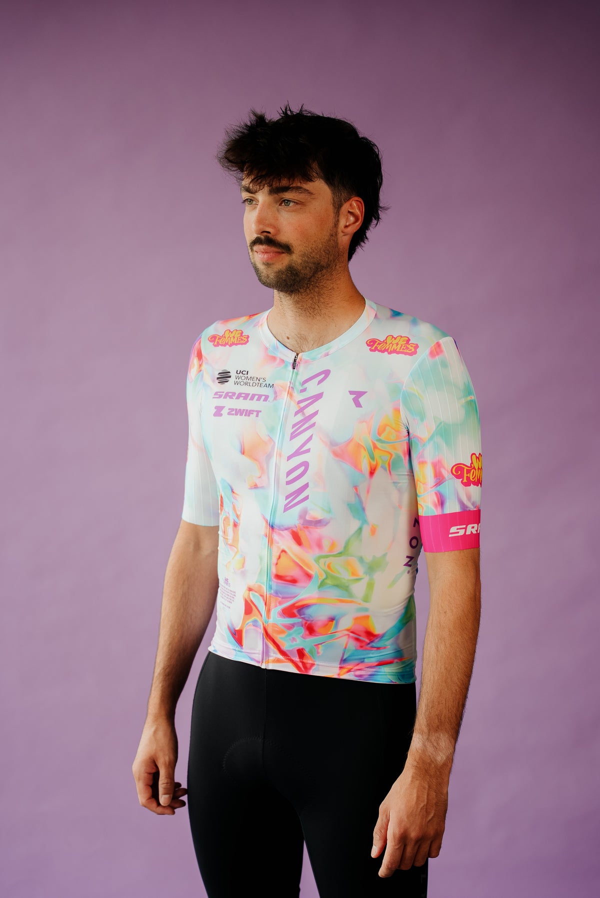 CANYON//SRAM Cycling Jersey Men "WeFemmes"