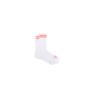 Arctic White / Melted Red
