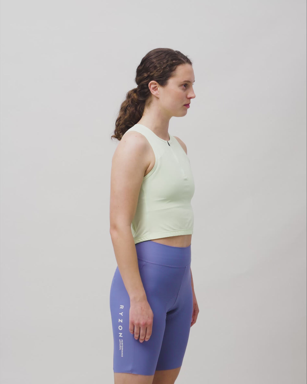 Vela Cycling Cropped Top Women